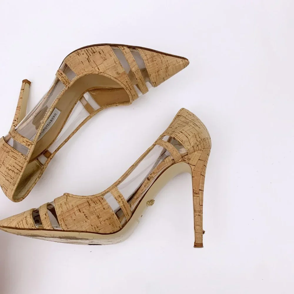 Diane von Furstenberg Becca Too Stiletto Shoes Pumps